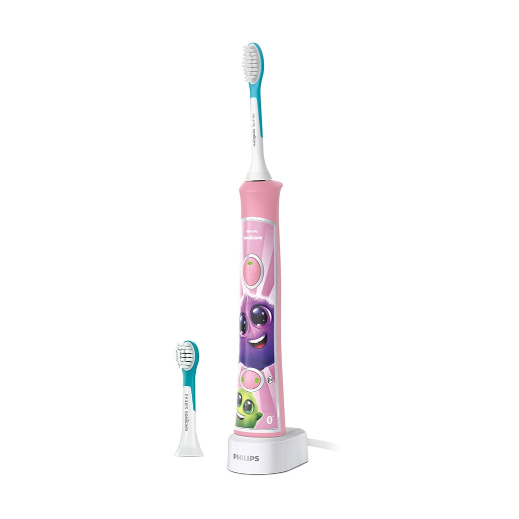 Дитяча електрична зубна щітка Philips Sonicare For Kids HX6352/42 Рожева, від 3 років, 1 шт
